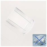 Clear Acrylic Cotton Swab Ball Pad Holder Organizer